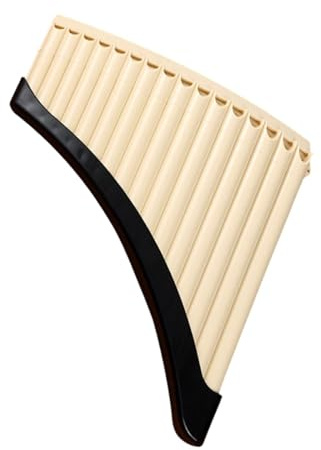 Flauta Pan Flauta De Pan 16 Flautas Instrumento Profesional Con Llave C Para Principiantes Hecho Resina ABS