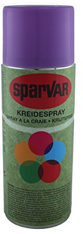 6 x SparVar Kreidespray 400ml Lila