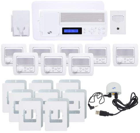 Intrasonic Retro Intercom System with Bluetooth Replaces M&S 4-Room (8 Room)