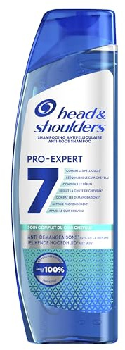 Head & Shoulders Pro-Expert 7 Shampoing Antipelliculaire Anti-Démangeaisons 6 x 250 ml Combat 7 Problèmes Du Cuir Chevelu, Protection Complète, Soulage Instantanément Démangeaisons