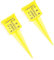 SUPVOX 2pcs Plastic Rain Gauge Outdoor Rain Meter for Garden Irrigation System