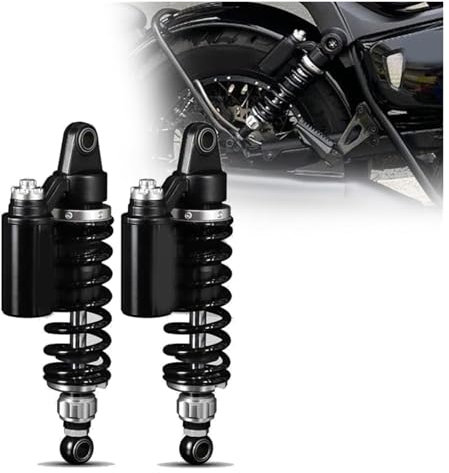 Für H&Arley Für SPO&rtster 1200 Motorradfederstoßdämpfer DREI Einstellbare Stickstoffzylinder 330MM 320MM Motorrad Hinterrad Stoßdämpfer