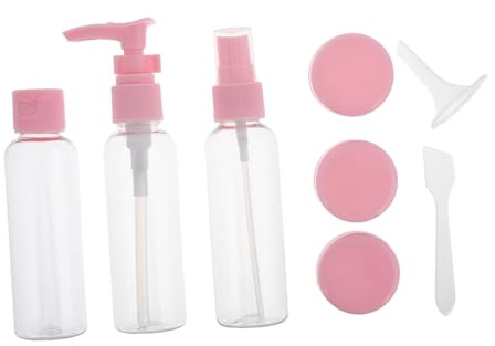VALICLUD Mini Flacons De Parfum Portables Vaporisateurs De Voyage Contenants De Soins De La Peau De Maquillage De Laque Pour Cheveux Rechargeables Légers Pour Le Visage