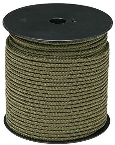 Flandria Corde polypropylène tressé Kaki 6 mm ± 100m, 416K Flandria