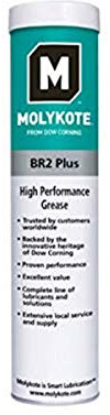 Molykote 4112876 BR-2 Plus High Performance Grease 14.1OZ, Black (1, Оnе Расk)
