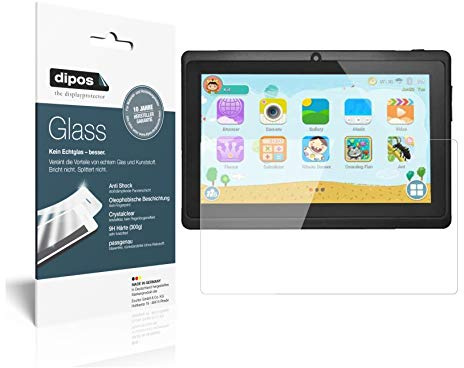 dipos Pellicola protettiva per display I 9H compatibile con XGODY T702 da 7 pollici