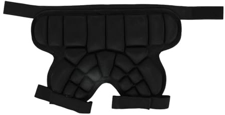 B Baosity Pantalones Cortos Protectores de Cadera Acolchados para Niños, Pantalones Cortos Acolchados, Cojín, Equipo Protector de Esquí Ajustable para Pa
