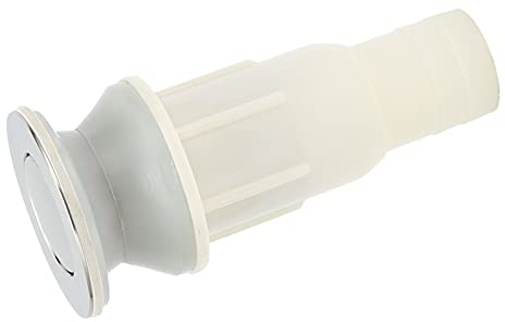 MOUMOUTEN Waschbeckenabfluss aus ABS-Edelstahl, Verwendung in Wohnzimmern, Hotels, Badezimmern Und Küchen Mit Silikondichtungen, Waschbeckenklappe, Rohr, Zimmer, Hotelbadezimmer, 13 X 6 X 3 Cm, Küchen