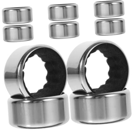 WATIIFUFU 10 Piezas Anillo Vino Accesorios para Vino Wine Accessories Anillos Goteo Cuello Vino recogedor Goteo Botella Vino Anillo Botella Vino Parada Goteo Vino