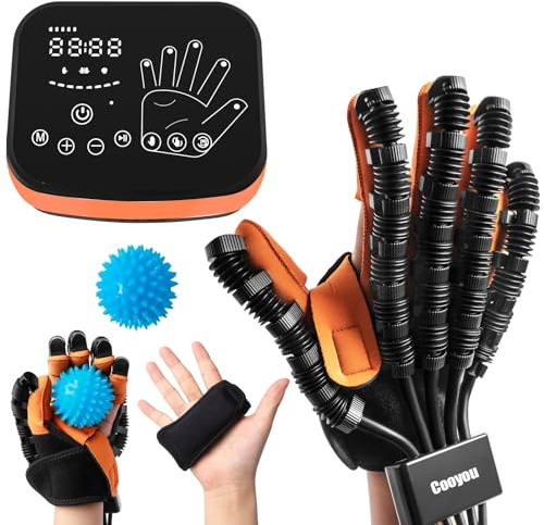 Cooyou Guanto Riabilitativo Per Ictus, Guanti Robotici Per L'Allenamento E La Riabilitazione Delle Mani, Guanto Robot Per Allenatore Per La Riabilitazione Delle Dita Dell'Emiplegia