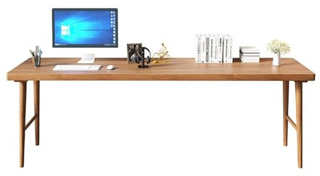 IKVODEOS Computertisch, Beistelltisch, Heimschreibtisch, Doppelschreibtisch, einfacher Schreibtisch, Arbeitstisch, Büro-Desktop-Computertisch, Arbeitsplatz, Arbeitstisch, Gaming-Schreibtisch, großer