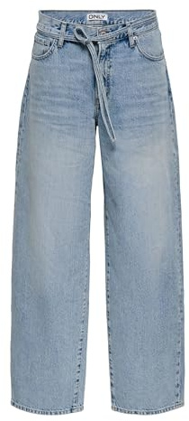 ONLY Female Straight-Fit Jeans ONLGIANNA Mittlere Taille Gerade geschnitten Jeans