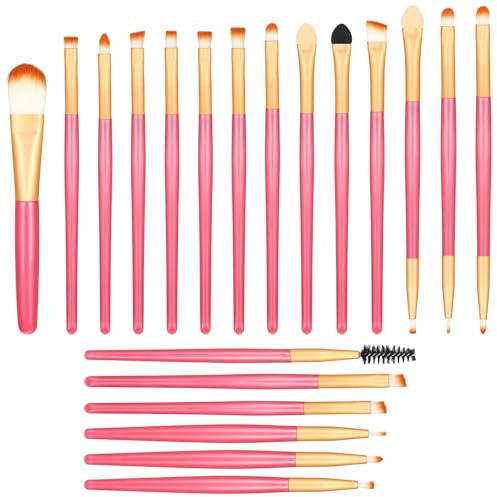 HJZHII Set di 20 pennelli per trucco, set di pennelli per trucco, pennelli per trucco, pennelli per trucco, pennelli per trucco, pennelli per cipria, bellezza, fondotinta, blush, ombretto