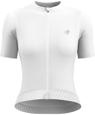 LAMEDA Maillot de Manga Corta Ciclismo Mujer Maillot para Bicicleta de Carretera Protección Solar