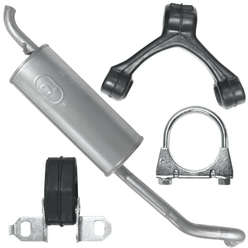 POLMOstrow Auspuff für Skoda Fabia 1 I 2000-2003 | Endtopf, Motoren: 1.4 | Kombi
