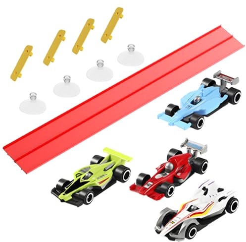 Rennbahnspielzeug - Fantastisches Fahrzeug-Spielset | Rampe für Spielzeugautos Für Kleinkinder | Weihnachten Zuhause Reise Schule Kindergarten