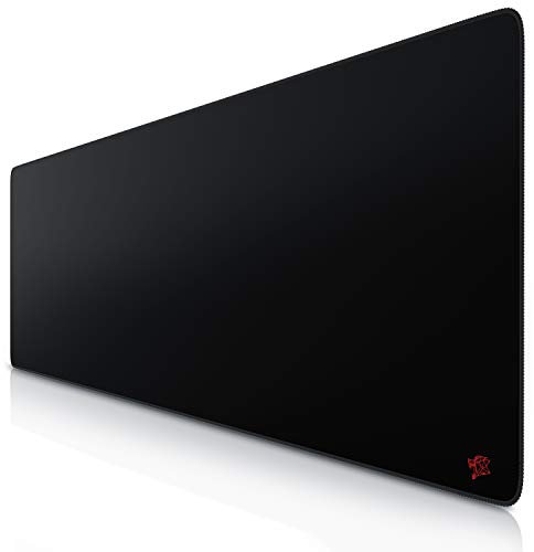 TITANWOLF - Alfombrilla de Ratón de Gran Tamaño 1200x400mm – Mouse Pad Gaming XXL - Precisión y Velocidad en Juegos - Antideslizante, Resistente al Agua - Superficie de Tejido - para Ratón y Teclado