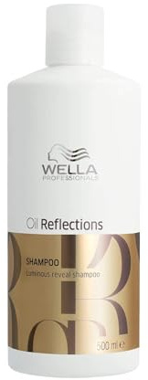 Wella Professionals OIL REFLECTIONS Shampoing révélateur de lumière – Shampoing hydratant et nettoyant – pour une douceur et une brillance durables, 500 ml