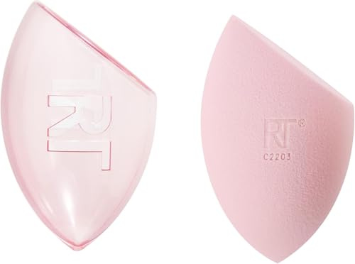 Real Techniques Sunrise To Sunset Miracle Complexion Schwamm+Reiseetui, 2 Stück
