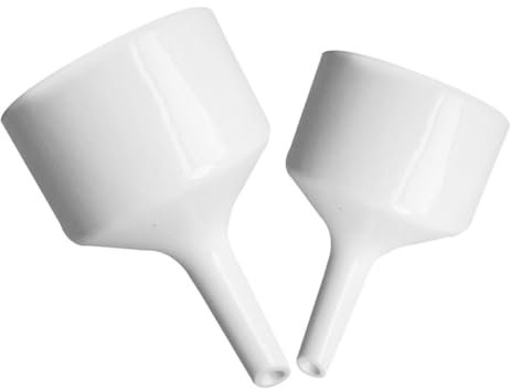 Embudo 60ml Piezas 100ml de Laboratorio 2 Filtración de Porcelana