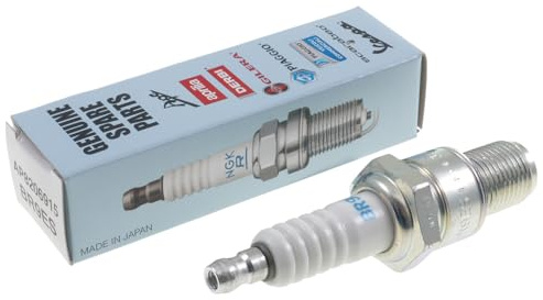 2EXTREME Zündkerze BR9ES by NGK kompatibel mit PIAGGIO Fly 50, Diesis 50 | Ersatzteil Zündung: Wärmewert 9, Langgewinde, Schlüsselweite 21 mm, entstört; kompatibel mit VESPA ET2 50, GILERA Runner 50