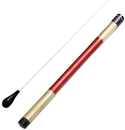 Peukerty Musikleiter-Taktstock, Nachahmungsgriff, Orchester, Dirigierende Taktstock-Musikstöcke (schwarz)