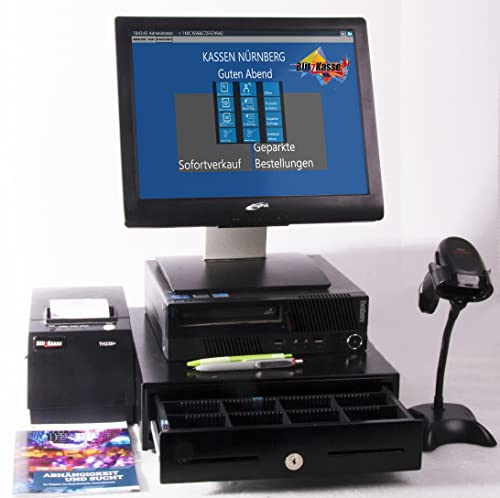15 Kassensystem mit BlitzKasse Kassensoftware für Handel und Schnellgastronomie: Supermarkt, Zeitungs-Kiosk, Nagelstudio, Imbiss, Tabak-Laden usw. TSE-Konform