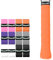 G-Lueck 12er Set Tennis Griffband Talent Grip | 0,50-0,60mm Stärke | Overgrip für Squash Badminton Schläger & Kicker inkl. selbstklebendes Abschlußband | sehr griffig, Anti-Rutsch (Mix 2)