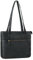 STILORD 'Madison' Vintage Shopper Tasche Damen Klein Handtasche Leder Schultertasche Frauen Echtleder Ledertasche für Arbeit Freizeit Shopping Laptop, Farbe:schwarz
