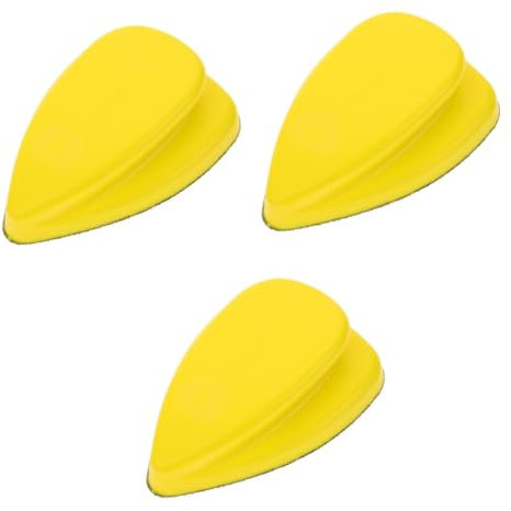 iplusmile 3pcs Manual Sanding Block Handheld for Crafts Sander Pad Holder Fine Sandpaper Automotive Furniture Sanding