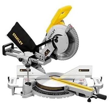 Scie a onglet radiale 254 mm - 1800W - Alésage 30 mm, 0-4800 trs/min - STANLEY FATMAX, SM1800-QS