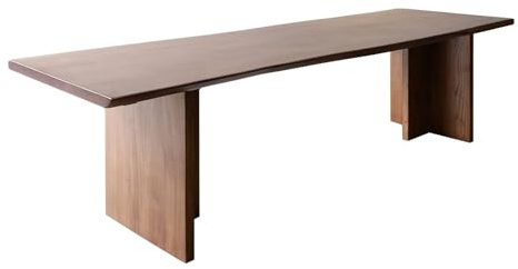 QINGGANG-0224 Stehpult PC-Schreibtisch aus massivem Holz, groß, modern, schlicht, for das Home-Office, Arbeitszimmer, Schreibtisch, Esstisch für Zuhause, Studium, Schreiben(M)