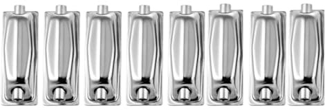 FytStycale 8 Tiranti per Rullante, Set di Batteria Leggero, Robusto, Portatile, in Metallo, a Doppia estremità