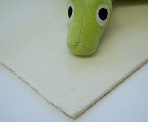 Steffensmeier Velours Teppichboden Palena Meterware | Auslegware für Kinderzimmer Wohnzimmer Schlafzimmer | Creme, Größe: 300x500 cm
