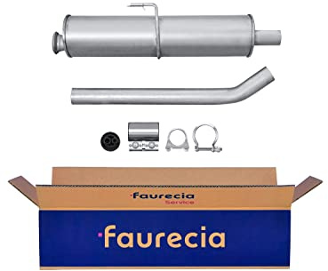 HELLA 8LB 366 020-341 Silenziatore anteriore, Easy2Fit® Kit, anteriore, in due pezzi, Kit con parti annesse