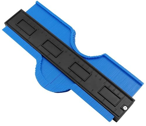 12/14/25cm Contour Gauge Duplicator Ceramic Tile Carpet Cutting Template Profile Measuring Angle Ruler Contour Duplicator Woodworking Tools