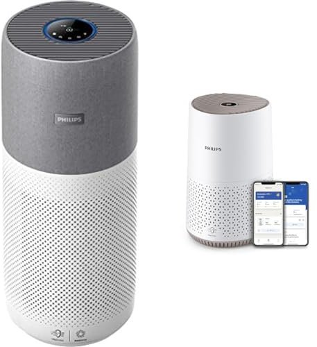 Philips Luftreiniger der Serie 4000i - App-Steuerung, entfernt Keime & ie. Ultraleise und energieeffizient Für Allergiker