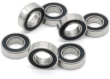 6204 Hybrid-Keramiklager 20 x 47 x 14 mm ABEC-7 (1 Stück) Industrie-Motorspindel 6204RS Hybride Si3N4-Kugellager 6204RS