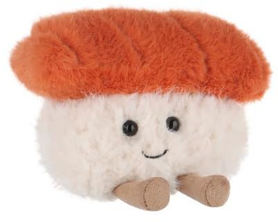Apricot Lamb Lachs Sushi Plüschtier Kuscheltier Stofftier Mehrfarbig 8cm