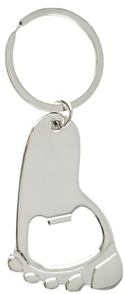 KuqitsBai Metall-Schlüsselanhänger mit Katze oder Hund Muster, Schlüsselring Edelstahl Organizer für Unisex