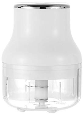 DSSWTP Mini picadora de Carne, picadora de Carne y Verduras de 100ml/250ml de Capacidad, Tres Colores Opcionales, picadora de Carne Recargable por USB
