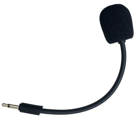 SPTSSWET Microphone de Rechange pour JBL Quantum 100 Q100 Casque Gaming Détachable Anti-Bruit Micro pour PS4, Xbox One, PC, Jack 2,5 mm, 15cm