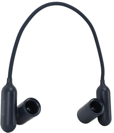 Dpofirs Ventiladores de Cuello Portátiles, Ventilador Personal Ultra Silencioso de bajo Ruido 3 Velocidades Ajustables, Ventilador de Cuello de Calado de Uso Portátil Recargable de USB (Blue)
