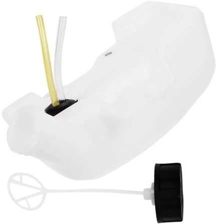 TOBBOMEY Serbatoio del Carburante in Plastica Spesso per Tosaerba Compatibile, Contenitore di Stoccaggio Olio Piccolo, Accessorio Resistente e Sigillante per Utensili Elettrici da Giardino