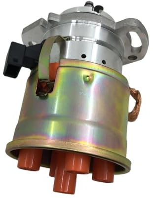 Ignition Distributor Kompletter Zündverteiler mit Kabel 030905205AB 030905237G Passend für VW Polo, Lupo, Golf