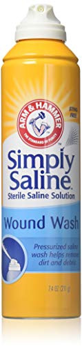 Simply Sterile Saline Wound Wash Spray - 7 oz, Pack of 2