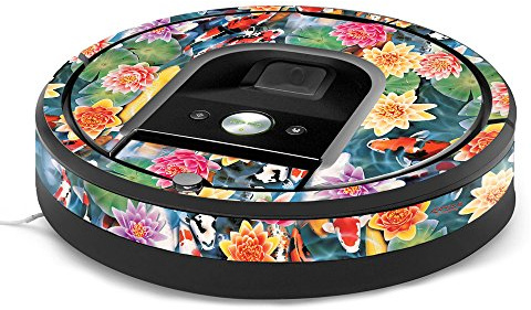 MightySkins Skin Compatible with iRobot Roomba 960 Robot Vacuum - Koi Pond | Protective, Durable, and Unique Vinyl Decal wrap Cover | Easy to Apply, Remove, and Change Styles | Made in The USA