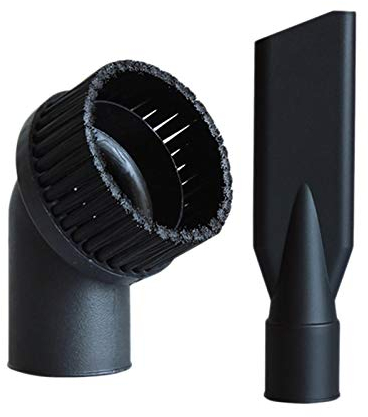 REFURBISHHOUSE Aspiradoras Industriales Juegos de Cepillos Redondos y Boquillas Planas, Interior de 44Mm, Durable, Accesorios para Aspiradoras Industriales