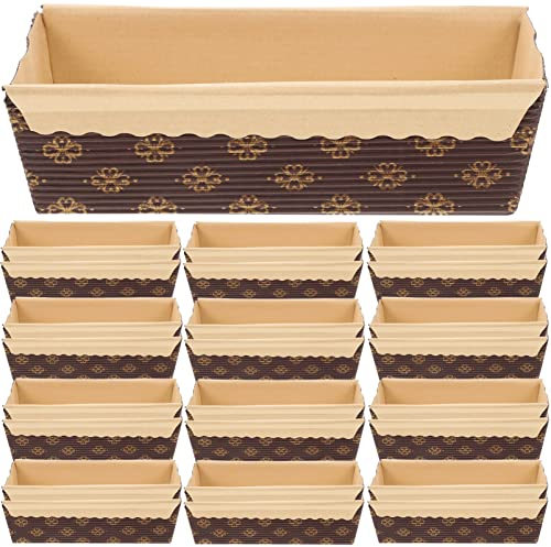 BESTonZON 25pezzi Stampo Per Torte Carta Stampo Per Pane Rettangolare e All Per Eventi e Feste