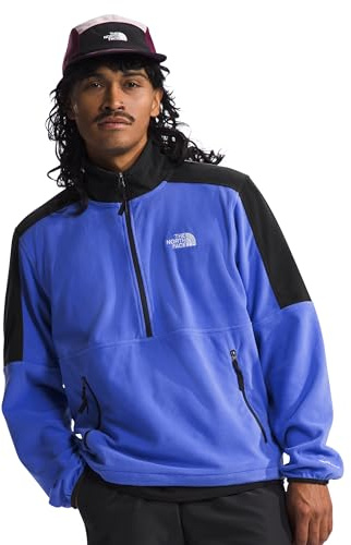 The North Face Polartec 100 Pullover Solar Blue/TNF Black L